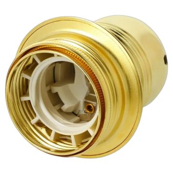 LAMPEHOLDER REV E27 AG+RING 
