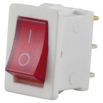 VIPPEBRYTER REV LITEN 2-POL 10 A 250 V~ MED LYS