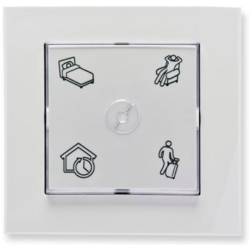 STRØMBRYTERE NOBÖ ECOSWITCH OVERSTYRING AV ECOHUB HVIT