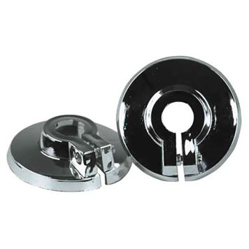 DEKKBRIKKE GELIA LÅSEBAR PLAST KROM Ø15MM 2-PAKNING