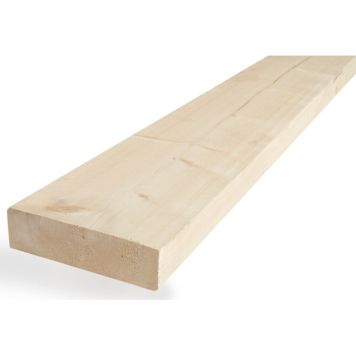 KONSTRUKSJONSVIRKE MOELVEN GRAN C24 UBEHANDLET 48X223X4800 FAST LENGDE