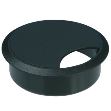 KABELGJENNOMGANG REV SVART 67 MM