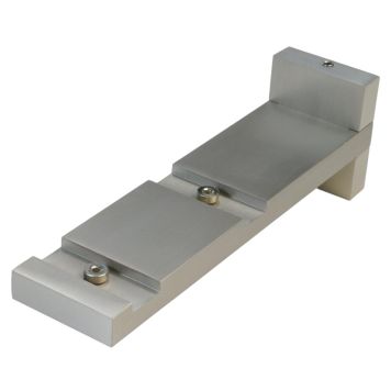 HOLDER LIEDECO GARDINSTANG 2 LFG. 16/8 CM STÅL MATT