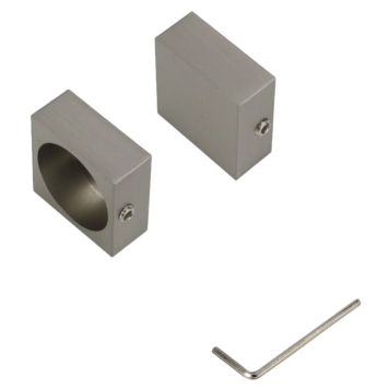 ENDESTYKKE LIEDECO 20 MM PUR KVADRAT FORKROMMET