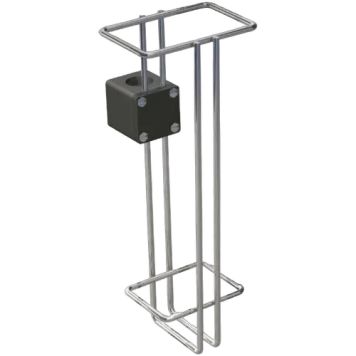 HOLDER FOR KASTELINE NAUTEC RUSTFRITT STÅL MED FESTE