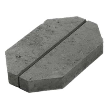 KNEKKHELLE AALTVEDT 55X34X7CM GRÅ