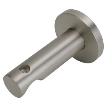 GARDINSTOPPER LIEDECO PUR 20MM 1-LØPS SØLV