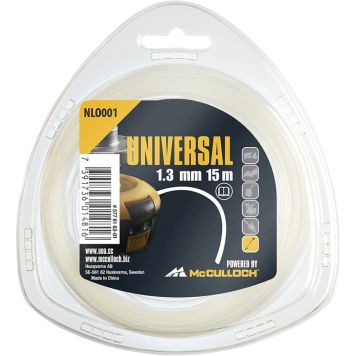 TRIMMERTRÅD MCCULLOCH NYLON 1,3 MM 15 M