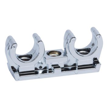 RØRKLAMME GELIA 2X15MM KROM