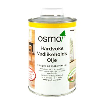HARDVOKSOLJE OSMO VEDLIKEHOLD 3081 1L SILKEMATT