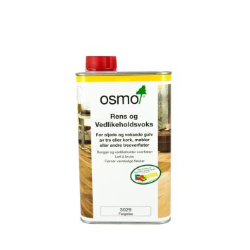 RENS- & RENGJØRINGSVOKS OSMO 3029 1L KLAR 1L