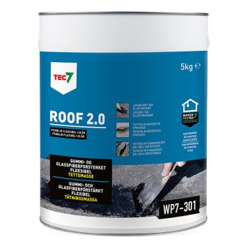 TETTEMASSE TEC7 ROOF 2.0 5KG SVART