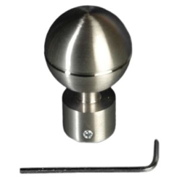 ENDESTYKKE LIEDECO INOX 16MM KULE RUSTFRITT STÅL