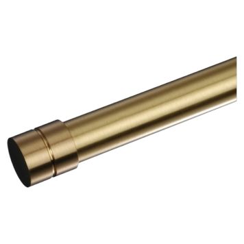ENDESTYKKE LIEDECO INOX/MESSING 20MM MESSING MASSIV