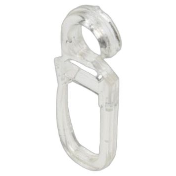 GARDINHAKE LIEDECO GLASSKLAR 16MM 10STK 