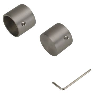 ENDESTYKKE LIEDECO PUR 20 MM FORKROMMET 2 STK