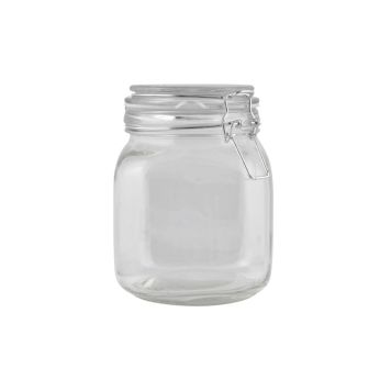 SYLTEGLASS FIRKANTET 1L