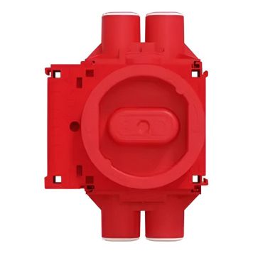 VEGGBOKS ELKO INNFELT LAV 4X16/20 RØD