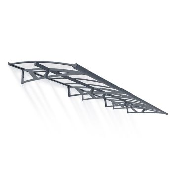 ENTRÉTAK CANOPIA AMSTERDAM 1,4X6,7M GRÅ KLAR PLATE