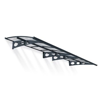 ENTRÉTAK CANOPIA HERALD 1,4X4,4M GRÅ KLAR PLATE