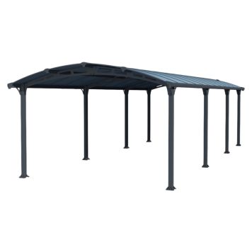 CARPORT CANOPIA ARCADIA 25,2M² GRÅ