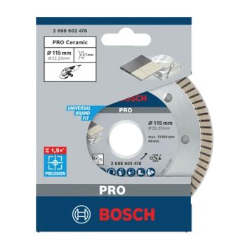 DIAMANTKAPPSKIVE BOSCH 115X22,23MM