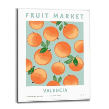 DEKORBILDE REINDERS VALENCIA ORANSJE HVIT 40X50CM