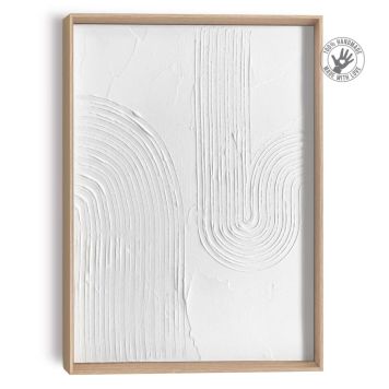 DEKORBILDE REINDERS SKARP HÅNDVERK TRE 30X40CM
