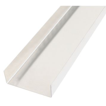 U-PROFIL GAH ALBERTS U-FORMET ALUMINIUM 20X58X1000MM