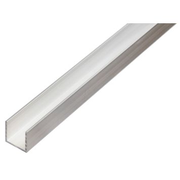 U-PROFIL GAH ALBERTS ALUMINIUM 25X25X1000MM
