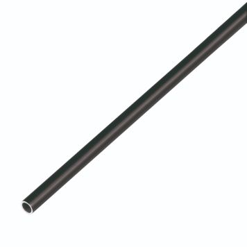 RUNDSTANG GAH ALBERTS ALUMINIUM SVART Ø8 MM 1X1000 MM