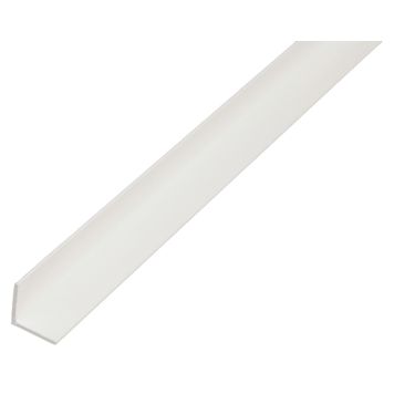 VINKELPROFIL GAH ALBERTS PVC HVIT 50X50X1000MM