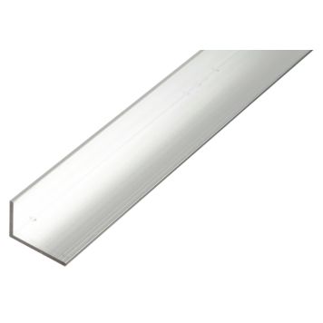 VINKELPROFIL GAH ALBERTS ALUMINIUM UBEHANDLET 2,5X65X1000MM GRÅ