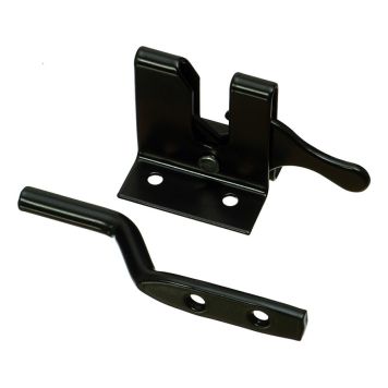 GRINDLÅS MILLERS 120X50MM SVART