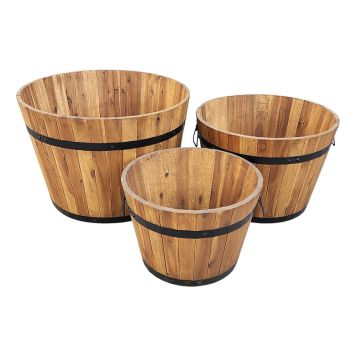 UTEPOTTE PIARDINO TRESETT BRUN 3STK