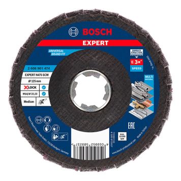 LAMELLSLIPESKIVE BOSCH X-LOCK 125MM 