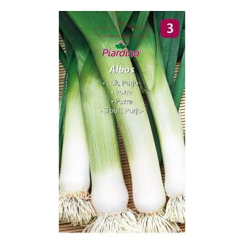 GRØNNSAKSFRØ PIARDINO PURRELØK ALBOS