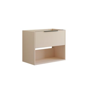 SERVANTSKAP SCANBAD NOW 1 SKUFF OG ÅPEN HYLLE 80CM