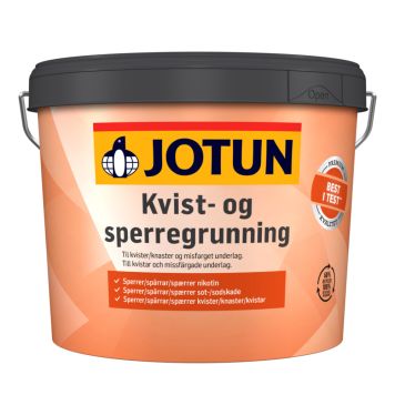 KVIST-& SPERREGRUNNING JOTUN HVIT 2,7L                            