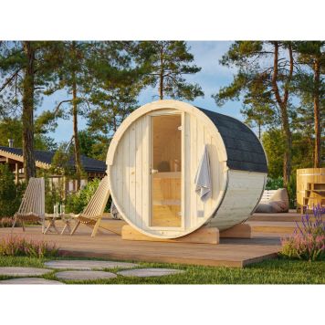 BADSTUTØNNE PALMAKO ANITA UBEHANDLET 0,9 M²