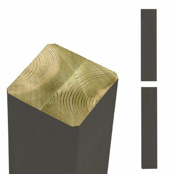 LIMTRESTOLPE PLUS TRYKKIMPREGNERT GRÅ 9X9X188MM