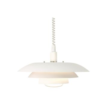 TAKLAMPER ANETA LIGHTING EPSILON MED HISS 45CM HVIT