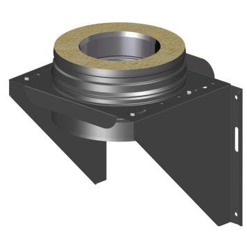 VEGGKONSOLL HELISOLERT Ø150 GRÅ