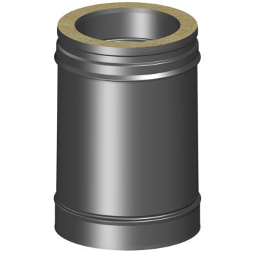 SKORSTEINSRØR DINAK HALVISOLERT Ø150 GRÅ