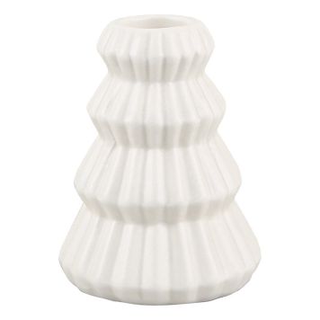 LYSESTAKE JULETRE KREMHVIT 9,5CM LITEN