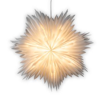 ADVENTSSTJERNE KONSTSMIDE Ø80CM HVIT