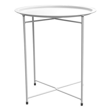 BRIKKEBORD SUNFUN Ø46CM HVIT