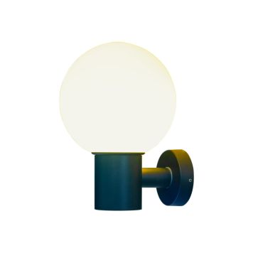 VEGGLAMPE ANETA LIGHTING SALTVIK SVART/HVIT