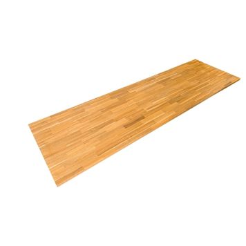 BENKEPLATE ACACIA GOLDEN 2000X800X26MM A-KLASSE HARDVOKSOLJET