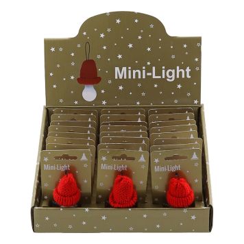 JULEPYNT LOMMELYKT NISSE MINI LED BATTERI